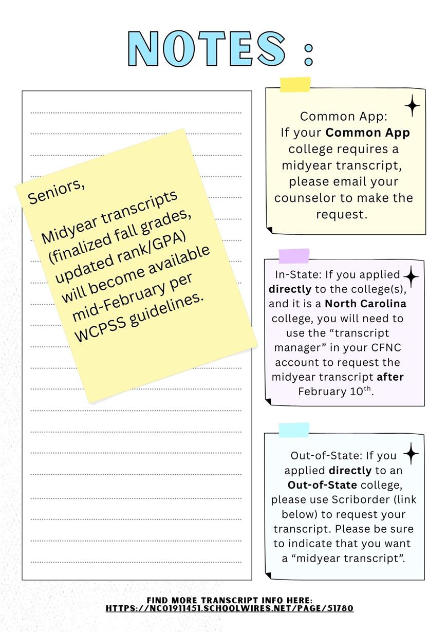 2026 Midyear transcript info